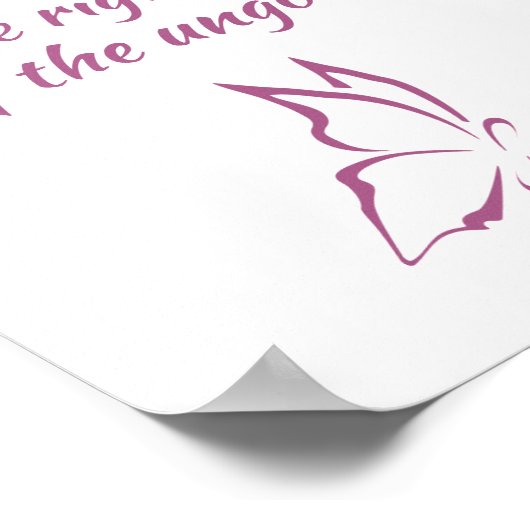 Bijbel Verse Psalm 1 Gezegeld is het Man Poster (Hoek)