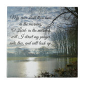 Bijbel Verse Scripting Prayer Tegeltje (Voorkant)