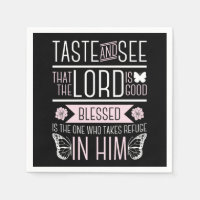 Bijbel Verse Taste en zie dat de Heer goed is.