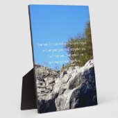 Bijbel verses Inspirerend Citaat Isaiah 41:10 Fotoplaat (Zijkant)