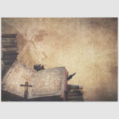  Bijbelachtergrond ontleding 20x30 Tissuepapier (Voorkant)