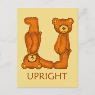 Bijbelbare Beren ~ Hoogste scripts ~ Flashcard Briefkaart
