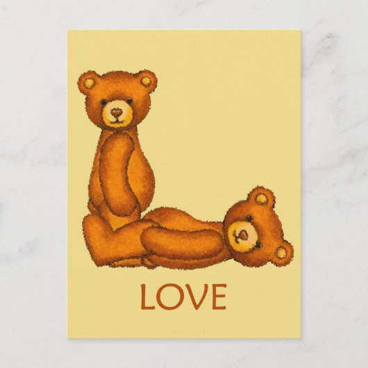 Bijbelbare Beren ~ Liefde Scripts 4 ~ Flashcards Briefkaart (Voorkant)