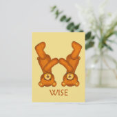 Bijbelbare Beren ~ Wise-scripts ~ Flashcard Briefkaart (Staand voorkant)