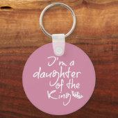 Bijbelcitaat: Dochter van de koning Sleutelhanger (Voorkant)