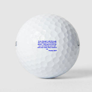 Bijbelcitaat Golfballen