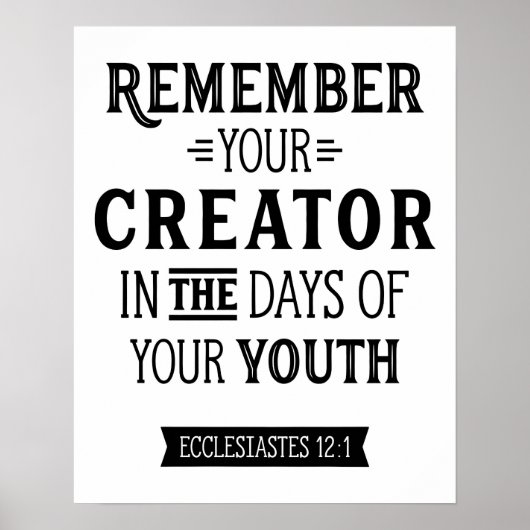 Bijbelklasse Poster (Voorkant)