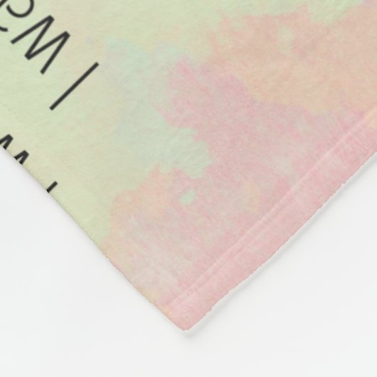 Bijbellenverfloreltje Fleece Blanket (Hoek)