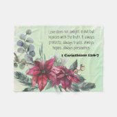 Bijbellenverfloreltje Fleece Blanket (Voorkant (Horizontaal))