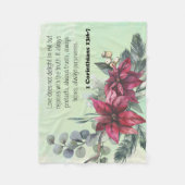 Bijbellenverfloreltje Fleece Blanket Deken (Voorkant)