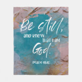 Bijbellenversum Psalm fleece deken (Voorkant)