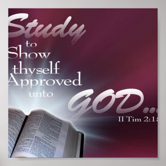 bijbelles poster (Voorkant)