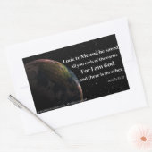 Bijbelprijsopgave Rechthoekige Sticker (Envelop)