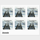 Bijbelprijsopgave Vierkante Sticker (Vel)