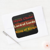 Bijbelprijsopgave Vierkante Sticker (Envelop)