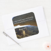 Bijbelprijsopgave Vierkante Sticker (Envelop)