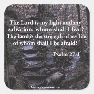 Bijbelprijsopgave Vierkante Sticker