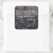 Bijbelprijsopgave Vierkante Sticker (Tas)