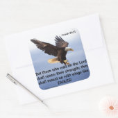 Bijbelprijsopgave Vierkante Sticker (Envelop)