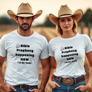 Bijbelprofetie gebeurt nu Unisex T-shirt