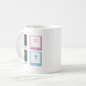 bijbels koffiemok (Voorkant links)