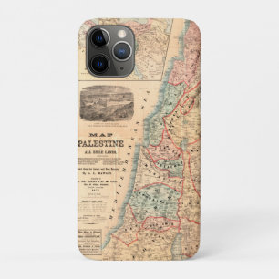Bijbels-Landen-Kaart-Historisch-Hoesje iPhone 11 Pro Hoesje