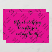 Bijbels Leven Kaart (Voorkant / Achterkant)