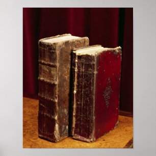 Bijbels van Lord Byron en Augusta Leigh Poster