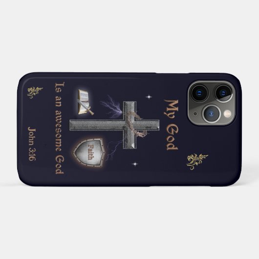 Bijbelscripts Case-Mate iPhone Case (Achterkant (horizontaal))