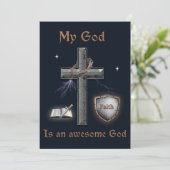 Bijbelscripts Feestdagenkaart (Staand voorkant)