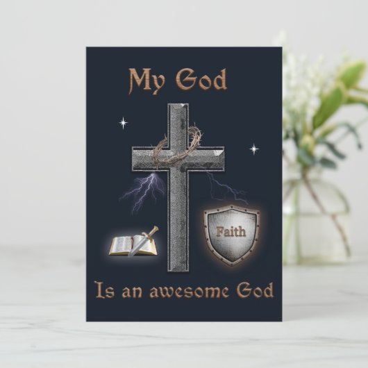 Bijbelscripts Feestdagenkaart (Staand voorkant)