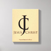 Bijbelscripts Inspirerend Canvas Afdruk (Voorkant)