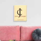 Bijbelscripts Inspirerend Canvas Afdruk (Insitu (Woonkamer))