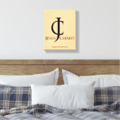 Bijbelscripts Inspirerend Canvas Afdruk (Insitu (Slaapkamer))