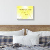 Bijbelscripts Inspirerend Canvas Afdruk (Insitu (Slaapkamer))