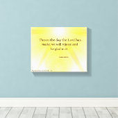 Bijbelscripts Inspirerend Canvas Afdruk (Insitu (Houten vloer))