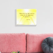 Bijbelscripts Inspirerend Canvas Afdruk (Insitu (Woonkamer))