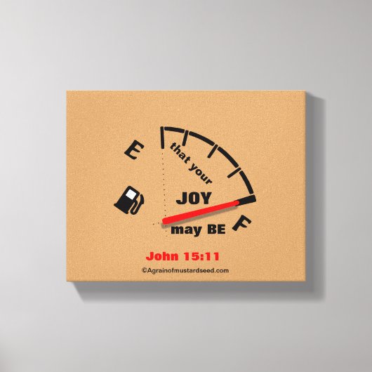 Bijbelscripts Inspirerend Canvas Afdruk (Voorkant)