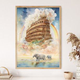 Bijbelse Geschiedenis Kunst Het Verhaal van Noah Poster