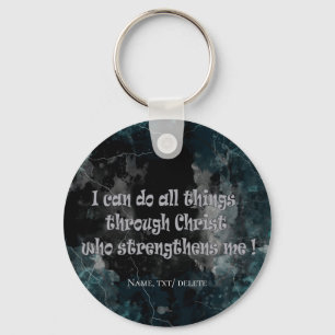Bijbelse geschrift Philippians 4:13 Sleutelhanger