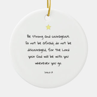Bijbelse kerstcadeautjes stimuleren keramisch ornament