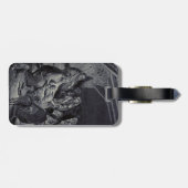 Bijbelse kerststal bagagelabel (Achterkant horizontaal)