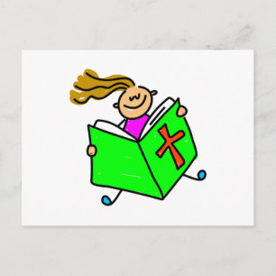 Bijbelse Kind Briefkaart