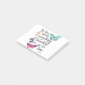 Bijbelse Verse Cross ecclesiastes ecc Scripts Post-it® Notes (Schuin)