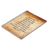 Bijbelse Verse Isaiah 40:10 Notitieboek (Linkerzijde)