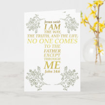 Bijbelse Verse John 14:6 Jesus Way Truth Life Cros