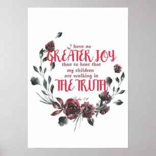 Bijbelse Verse Moederdag Inspirerend Quote Poster