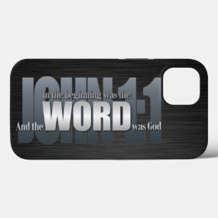 Bijbelse versie - John 1:1 iPhone 13 Hoesje