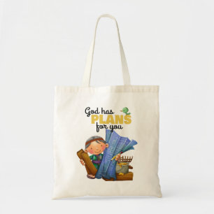 Bijbelse versnoeidoek tote bag