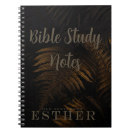 Bijbelstudie-Esther Notitieboek